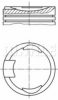 MAHLE ORIGINAL 055 56 00 Piston